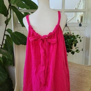 Old Navy Fuchsia Maxi Dress